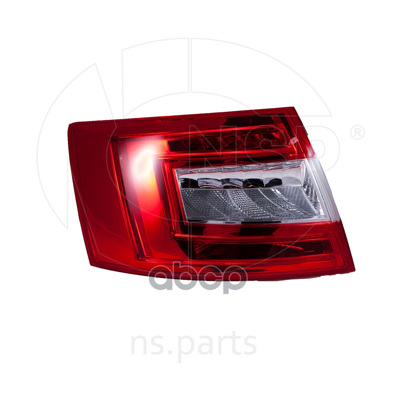 фото Фонарь задний левый (led) skoda octavia a7 nsp085e5945111a nsp арт. nsp085e5945111a