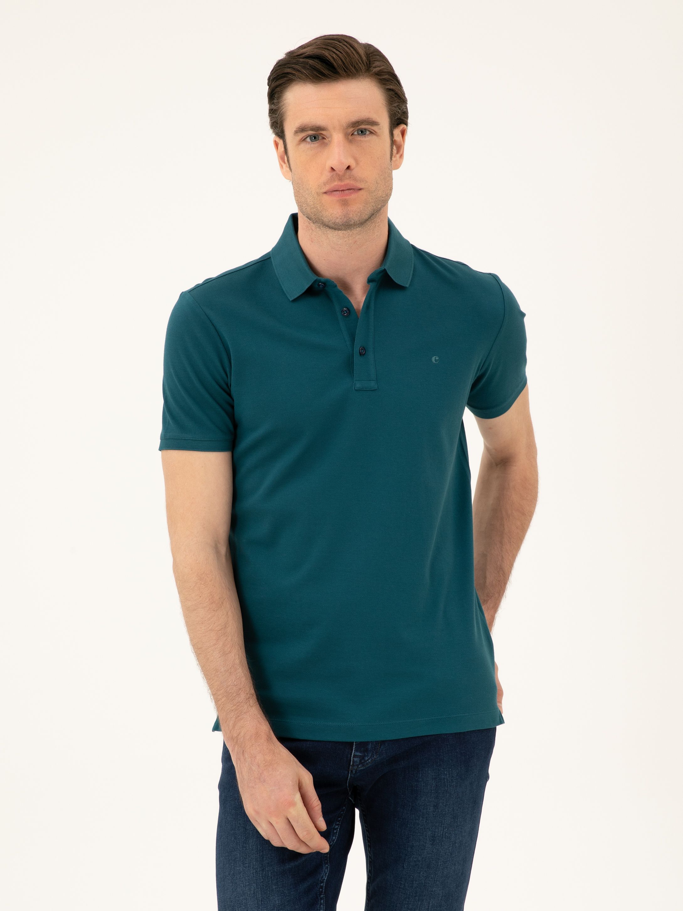 

Футболка мужская Cacharel G051SZ0110CT24Y бирюзовая XL, Бирюзовый, G051SZ0110CT24Y