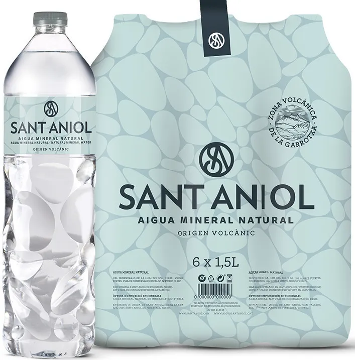 

Вода минеральная Sant Aniol негазированная, 1,5 л х 6 шт, Sant Aniol