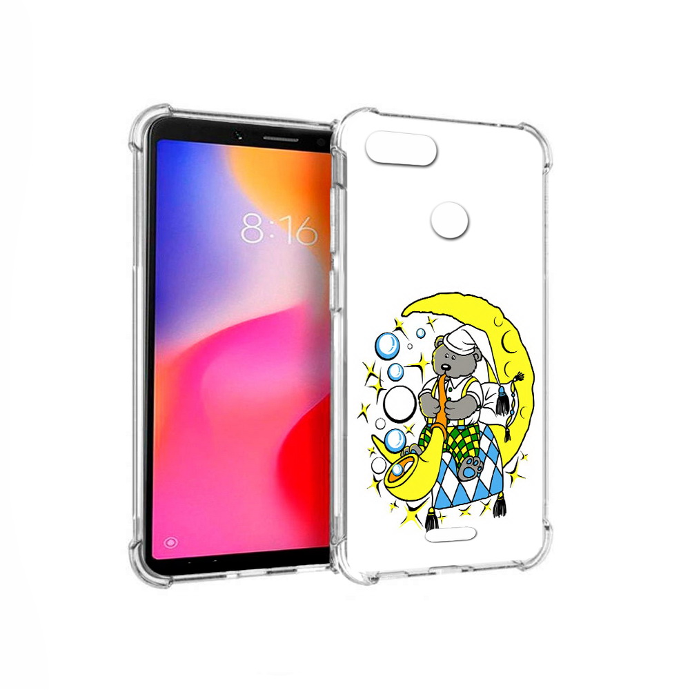 

Чехол MyPads Tocco для Xiaomi Redmi 6 Сырная луна (PT113762.304.167), Прозрачный, Tocco