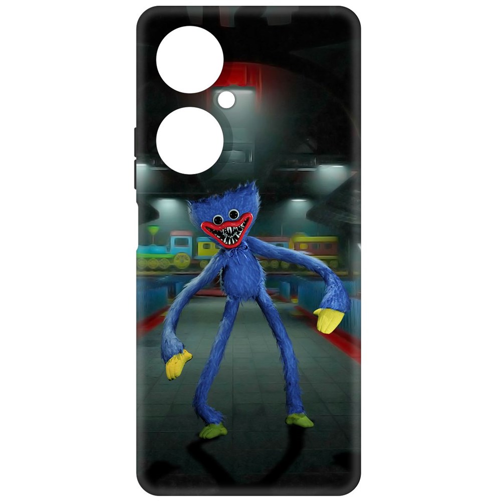 

Чехол-накладка Krutoff Soft Case Хаги Ваги для Huawei Nova 11i, Черный