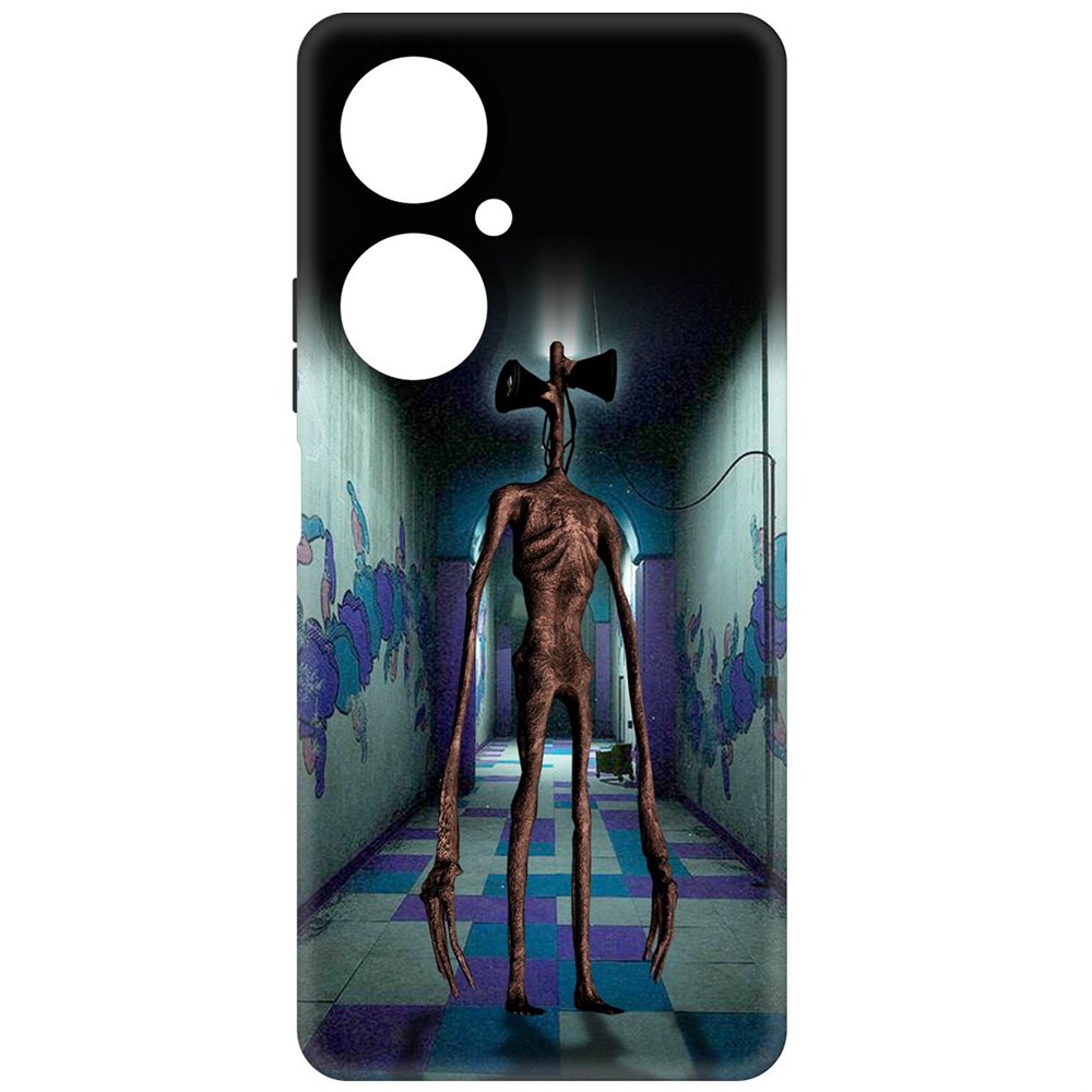 

Чехол-накладка Krutoff Soft Case Хаги Ваги - Сиреноголовый для Huawei Nova 11i, Черный
