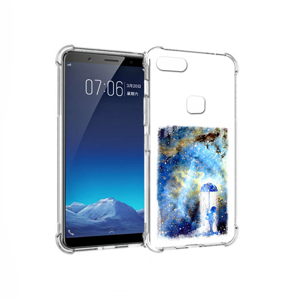 

Чехол MyPads Tocco для Vivo X20 мальчик в небе (PT108350.433.455), Прозрачный, Tocco