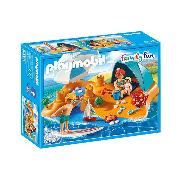 

Конструктор Playmobil Семья на пляже арт.9425, 30 дет., Семья на пляже