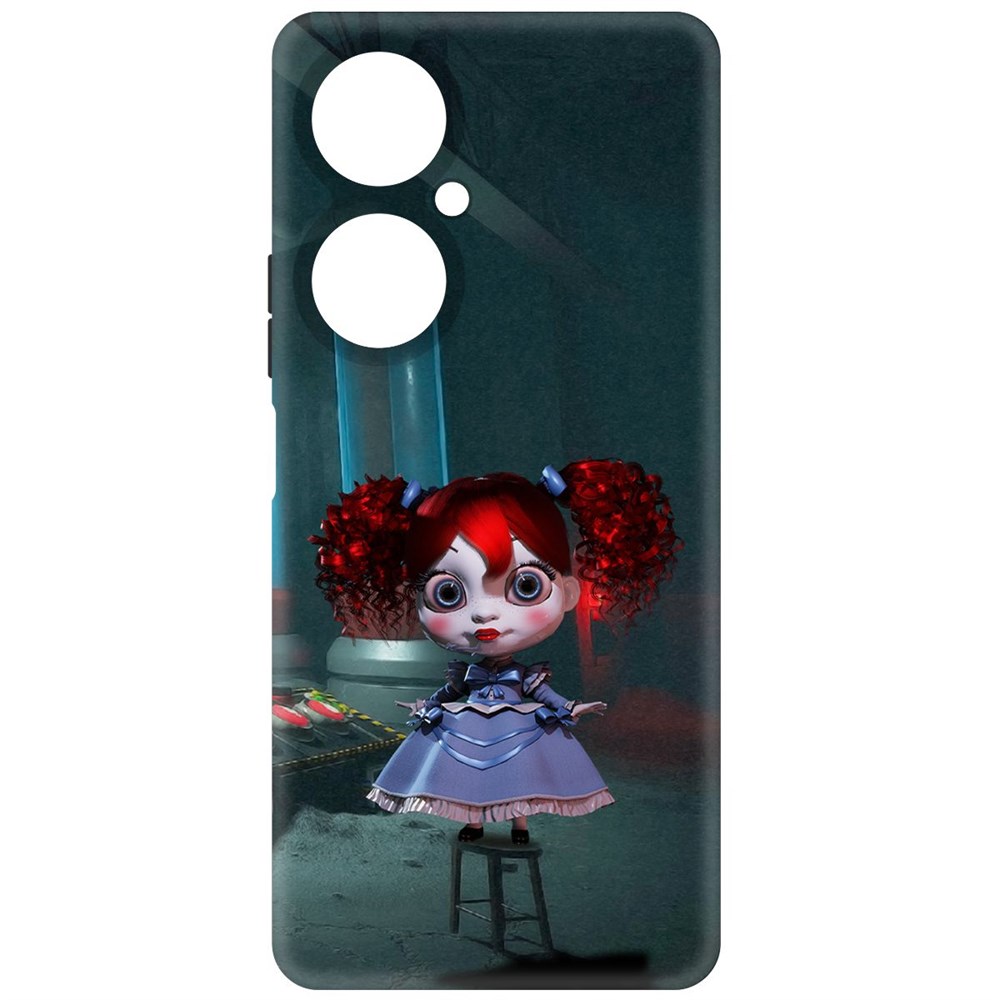 

Чехол-накладка Krutoff Soft Case Хаги Ваги - Кукла Поппи для Huawei Nova 11i, Черный