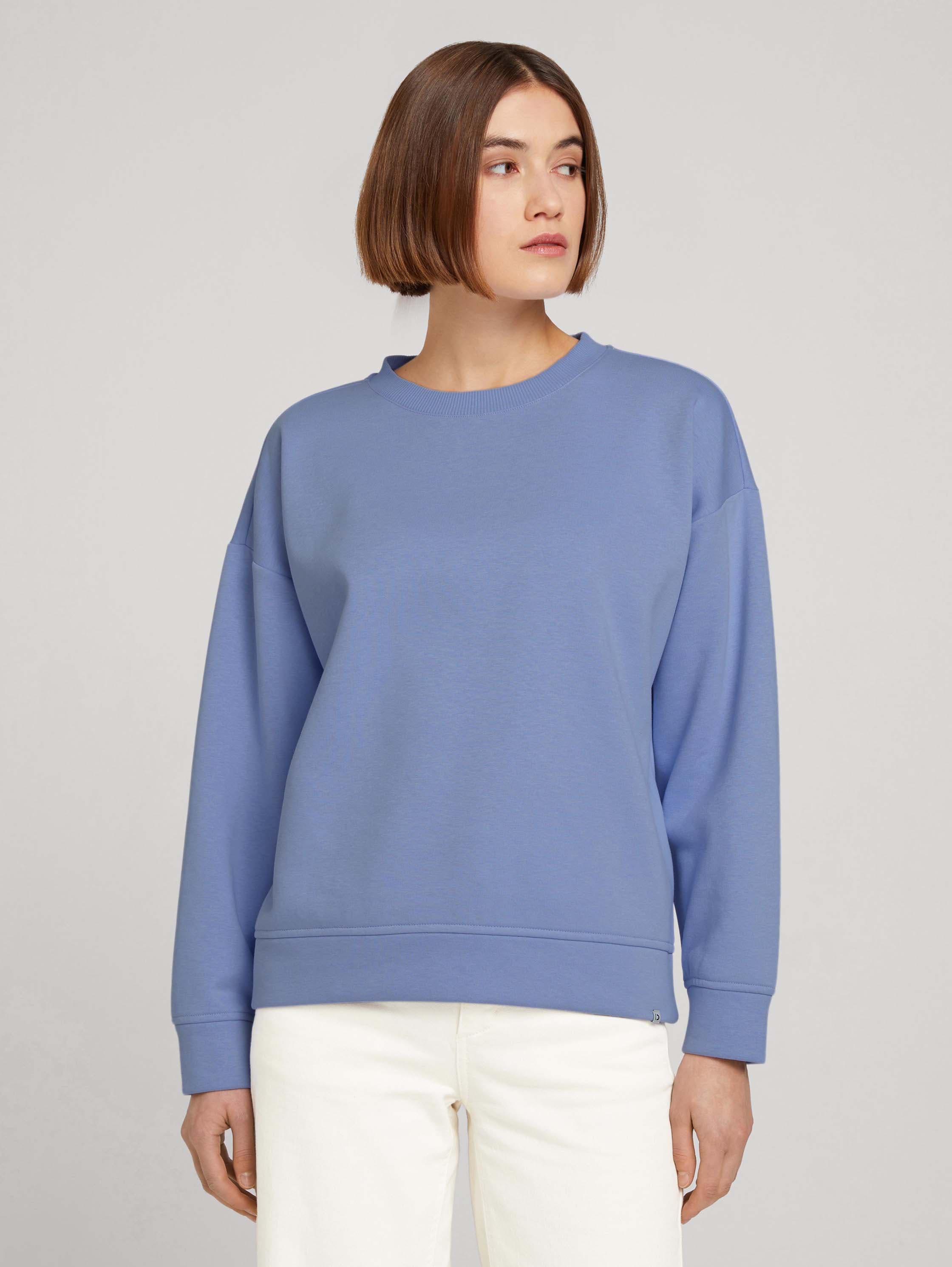 

Свитшот женский TOM TAILOR 1031993 синий 2XL, 1031993