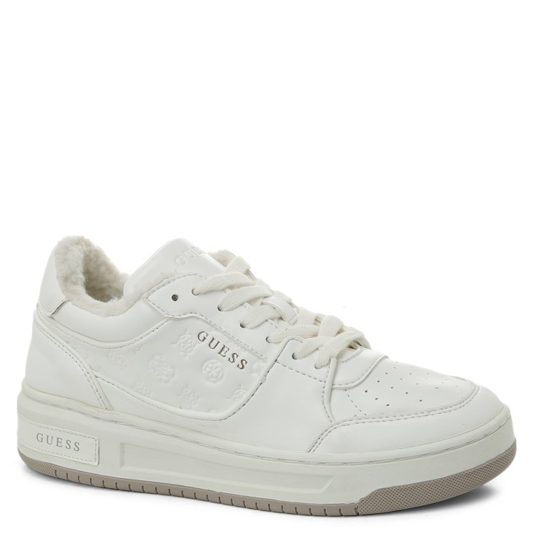 

Кеды женские Guess FL8TKYSMT12 белые 41 EU, Белый, FL8TKYSMT12