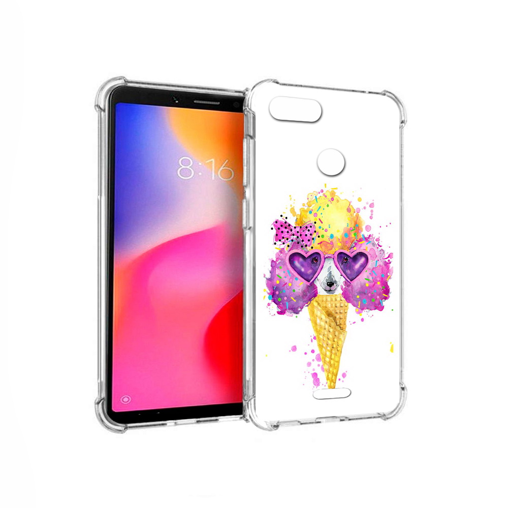 

Чехол MyPads Tocco для Xiaomi Redmi 6 Рожок (PT113762.304.146), Прозрачный, Tocco