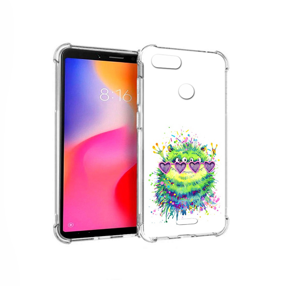 

Чехол MyPads Tocco для Xiaomi Redmi 6 Пушистый персонаж (PT113762.304.142), Прозрачный, Tocco