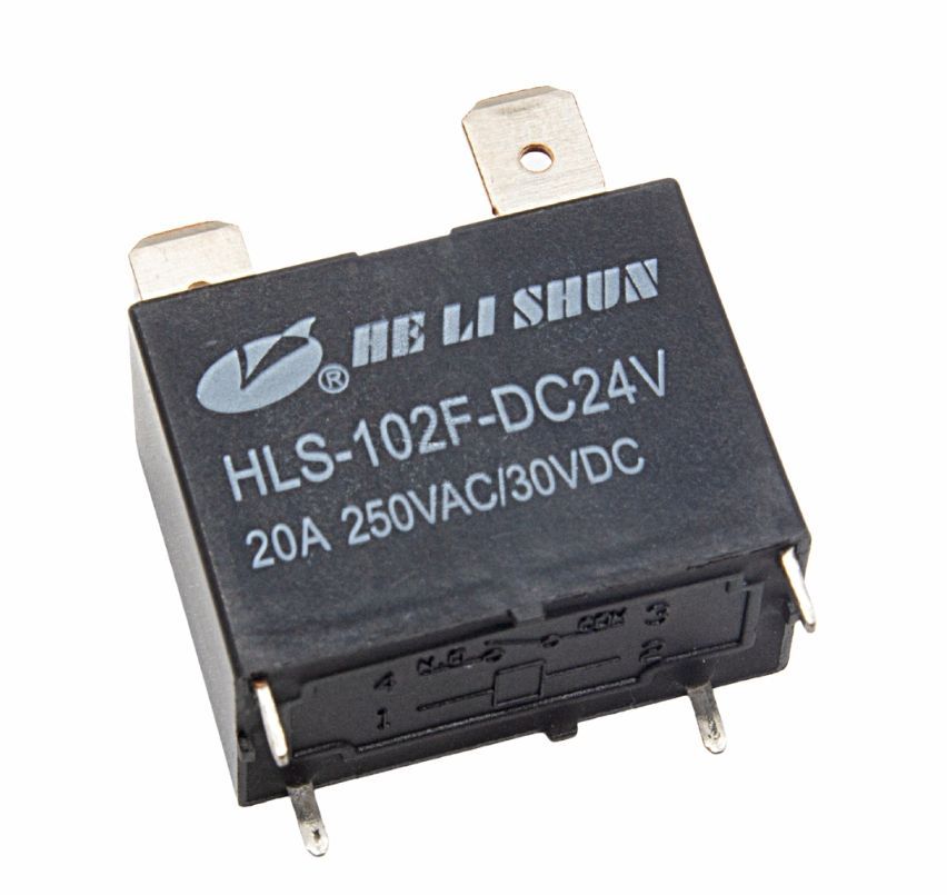 

Реле 24V HLS-102F ток-20A /кон 1А, Реле HLS-102F(24VDC)20A / контакт-1A