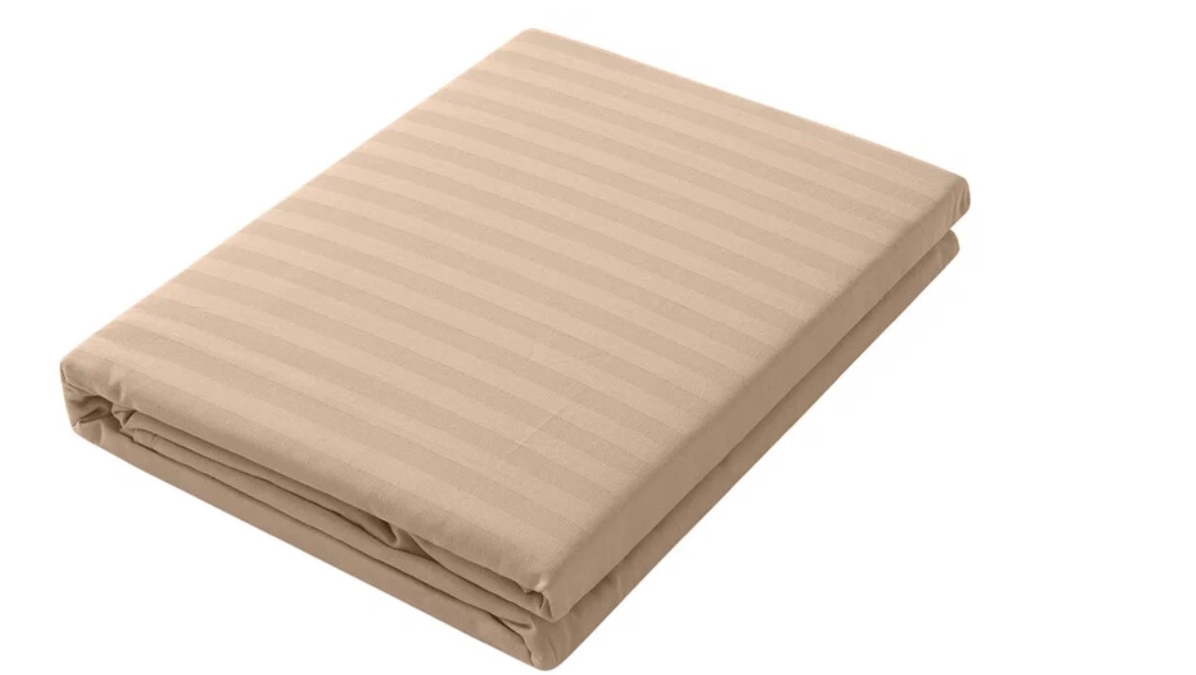 

Пододеяльник Нордтекс Verossa Stripe Bronze 2 сп страйп-сатин бронзовый, Коричневый