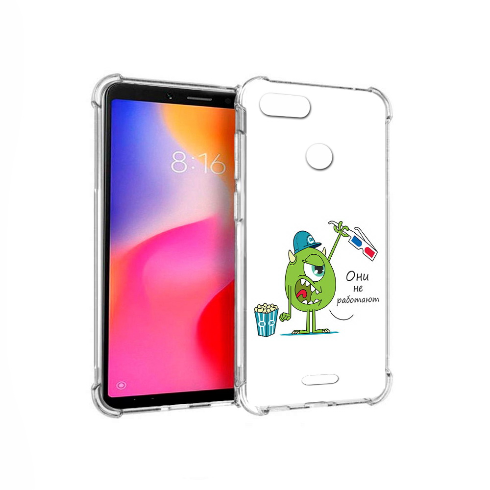 Чехол MyPads Tocco для Xiaomi Redmi 6 Очки не работают (PT113762.304.129)