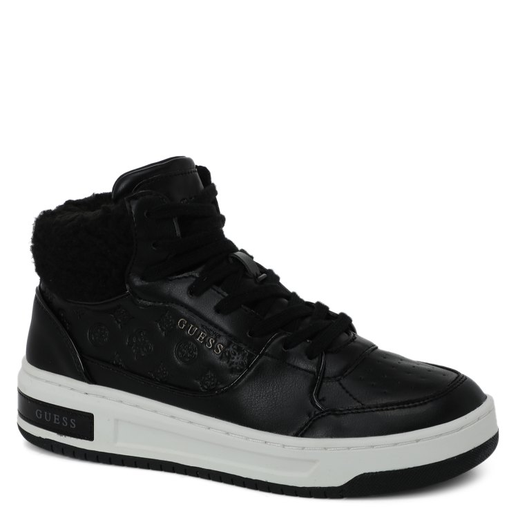 

Кеды женские Guess FL8TULSMT12 черные 35 EU, Черный, FL8TULSMT12