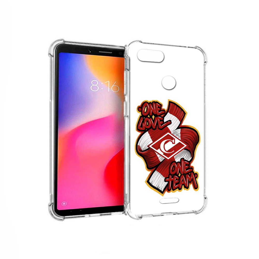 

Чехол MyPads Tocco для Xiaomi Redmi 6 Одна любовь-Спартак (PT113762.304.126), Прозрачный, Tocco