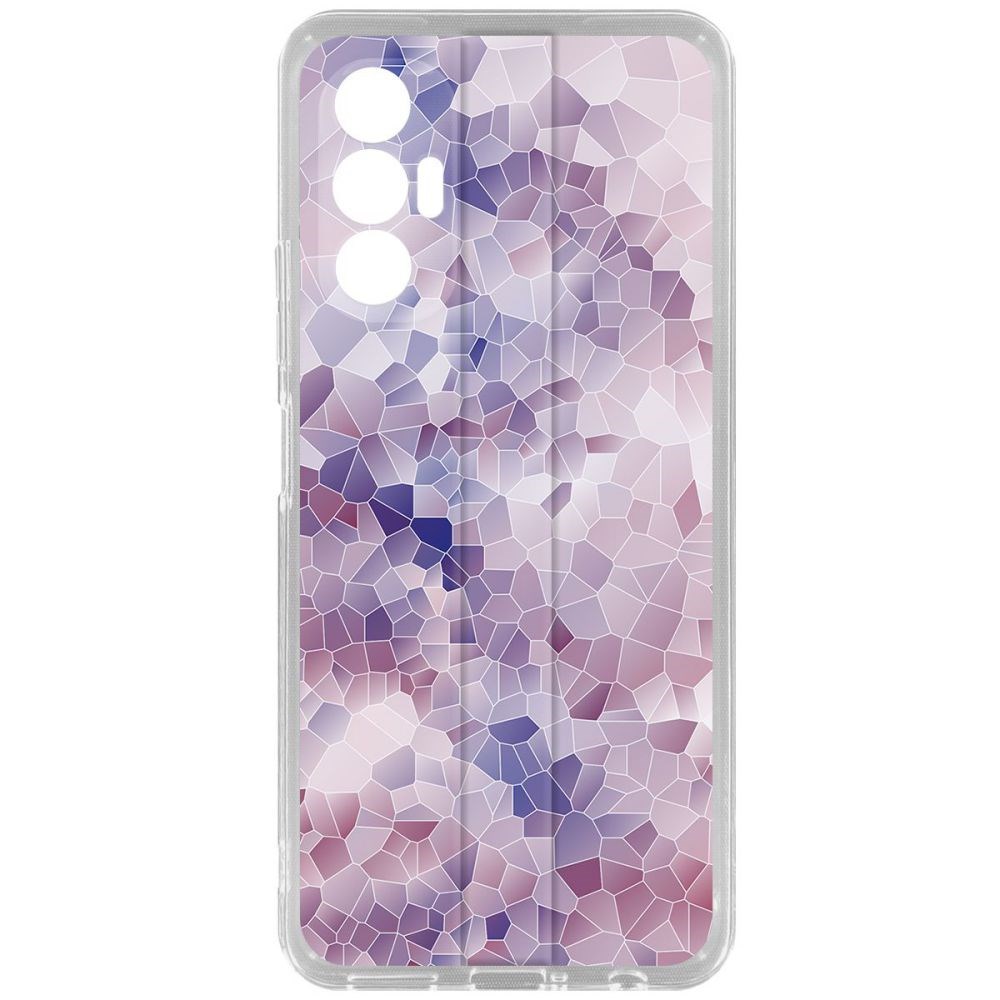 

Чехол-накладка Krutoff Clear Case Витраж 2 для TECNO Pova 3, Прозрачный