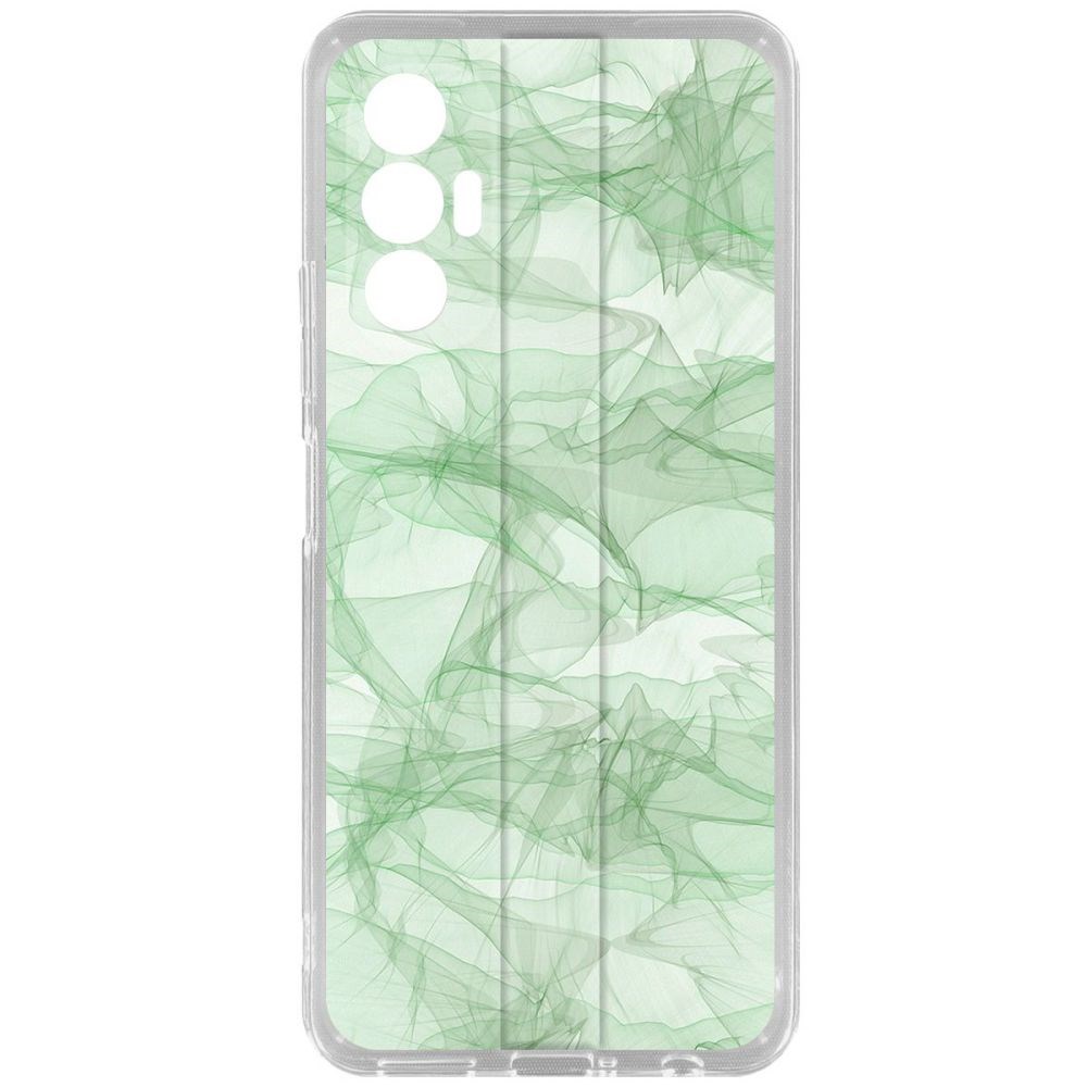 

Чехол-накладка Krutoff Clear Case Абстракт 8 для TECNO Pova 3, Прозрачный