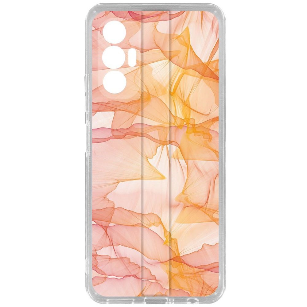 

Чехол-накладка Krutoff Clear Case Абстракт 7 для TECNO Pova 3