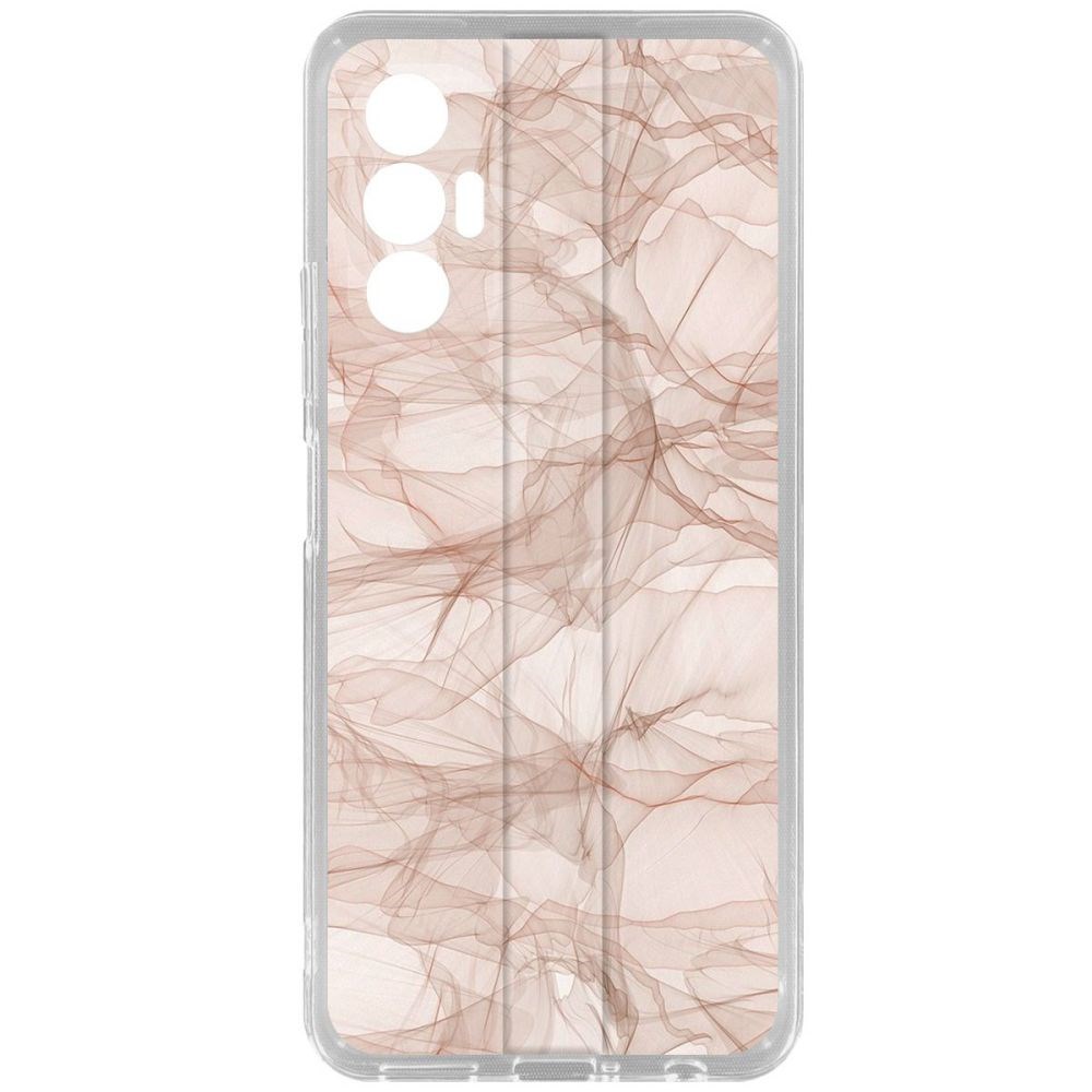 

Чехол-накладка Krutoff Clear Case Абстракт 5 для TECNO Pova 3, Прозрачный