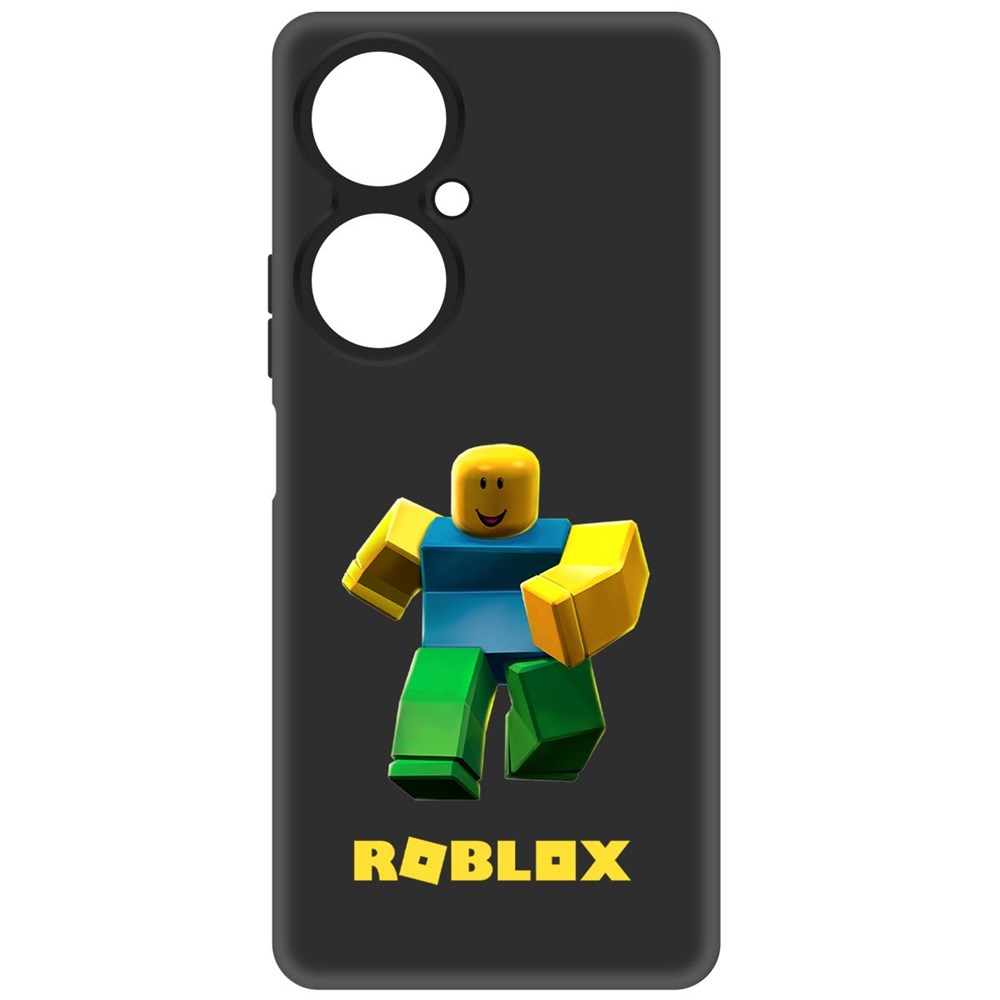

Чехол-накладка Krutoff Soft Case Roblox-Классический Нуб для Huawei Nova 11i, Черный
