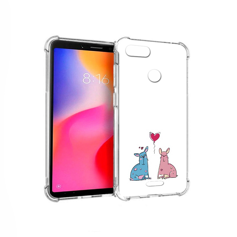 

Чехол MyPads Tocco для Xiaomi Redmi 6 Лама любовь (PT113762.304.102), Прозрачный, Tocco