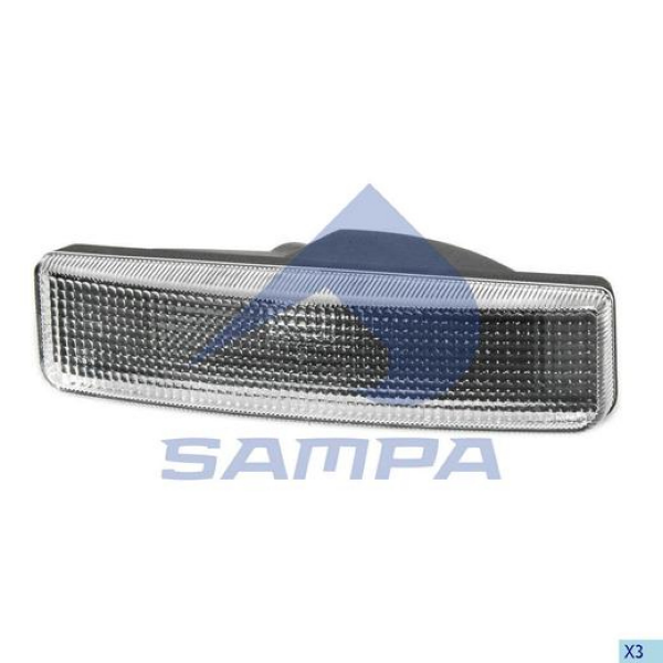 Фонарь Габаритный  Белый, На Кабине Scania 4-Serie SAMPA арт. 42066