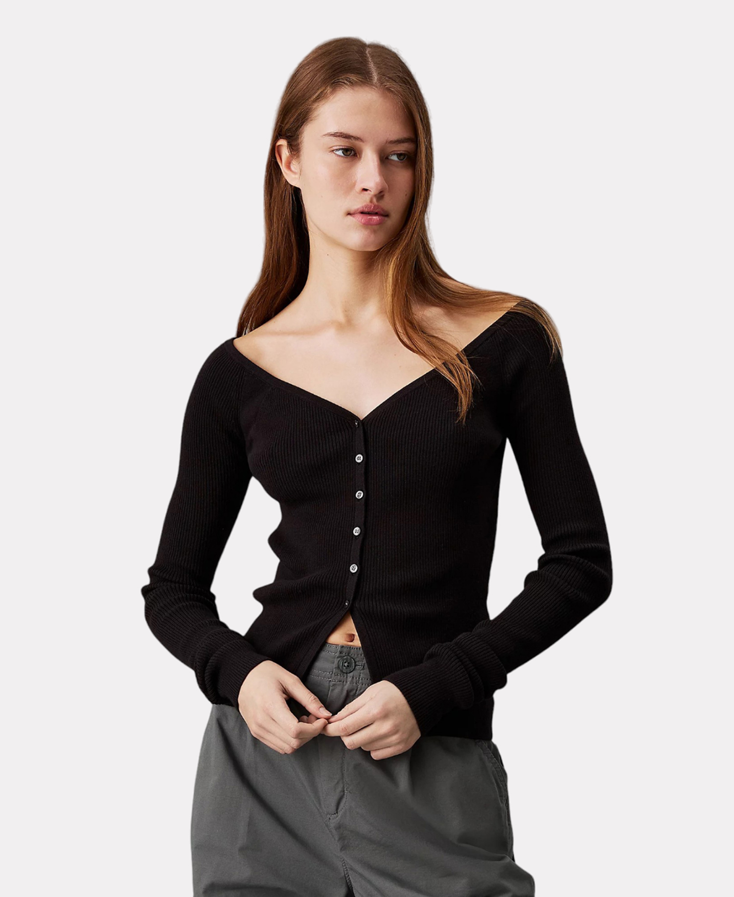 Кардиган женский Calvin Klein Jeans J20J223610 черный M