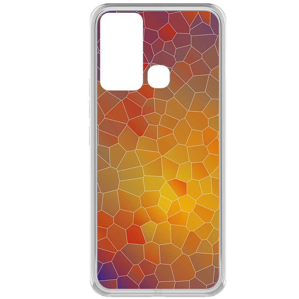 

Чехол-накладка Krutoff Clear Case Витраж 1 для INFINIX Hot 12i, Прозрачный