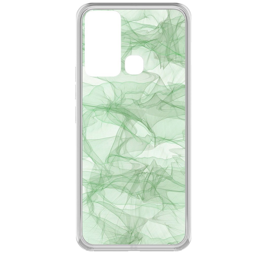 

Чехол-накладка Krutoff Clear Case Абстракт 8 для INFINIX Hot 12i, Прозрачный