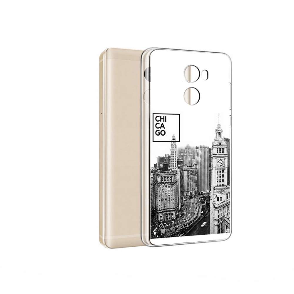 

Чехол MyPads Tocco для Xiaomi Redmi 4 Pro черно белый чикаго (PT47305.303.689), Прозрачный, Tocco