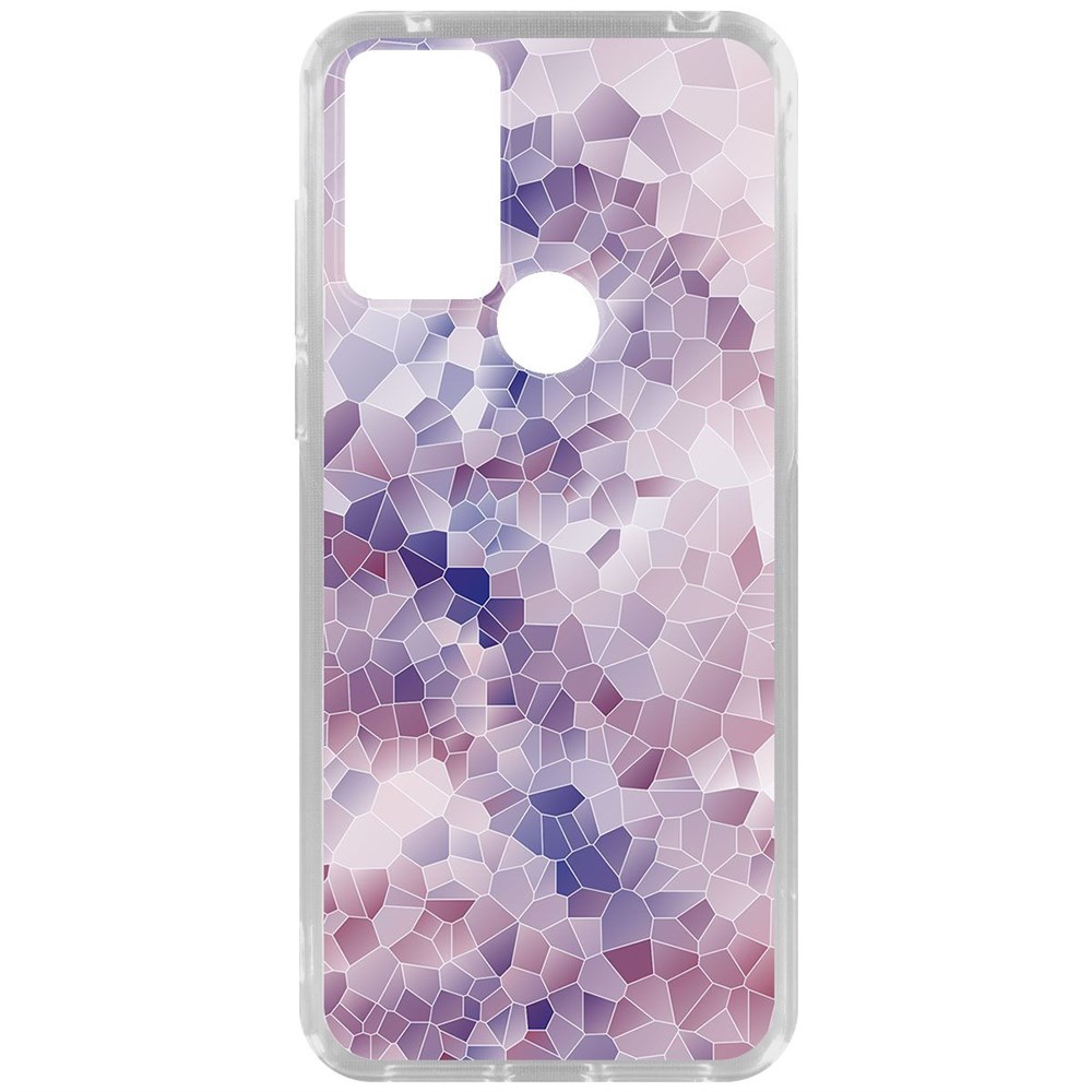 

Чехол-накладка Krutoff Clear Case Витраж 2 для TCL 306, Прозрачный