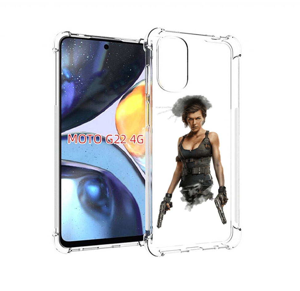 

Чехол MyPads Resident-Evil для Motorola Moto G22 4G, Прозрачный, Tocco