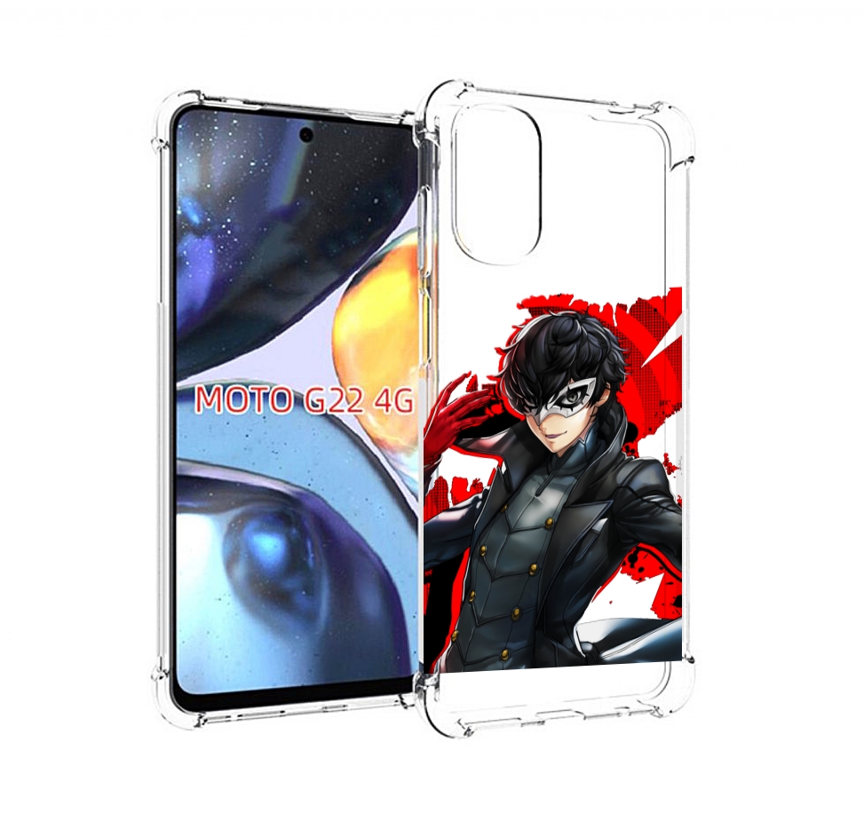 

Чехол MyPads Persona 5 для Motorola Moto G22 4G, Прозрачный, Tocco