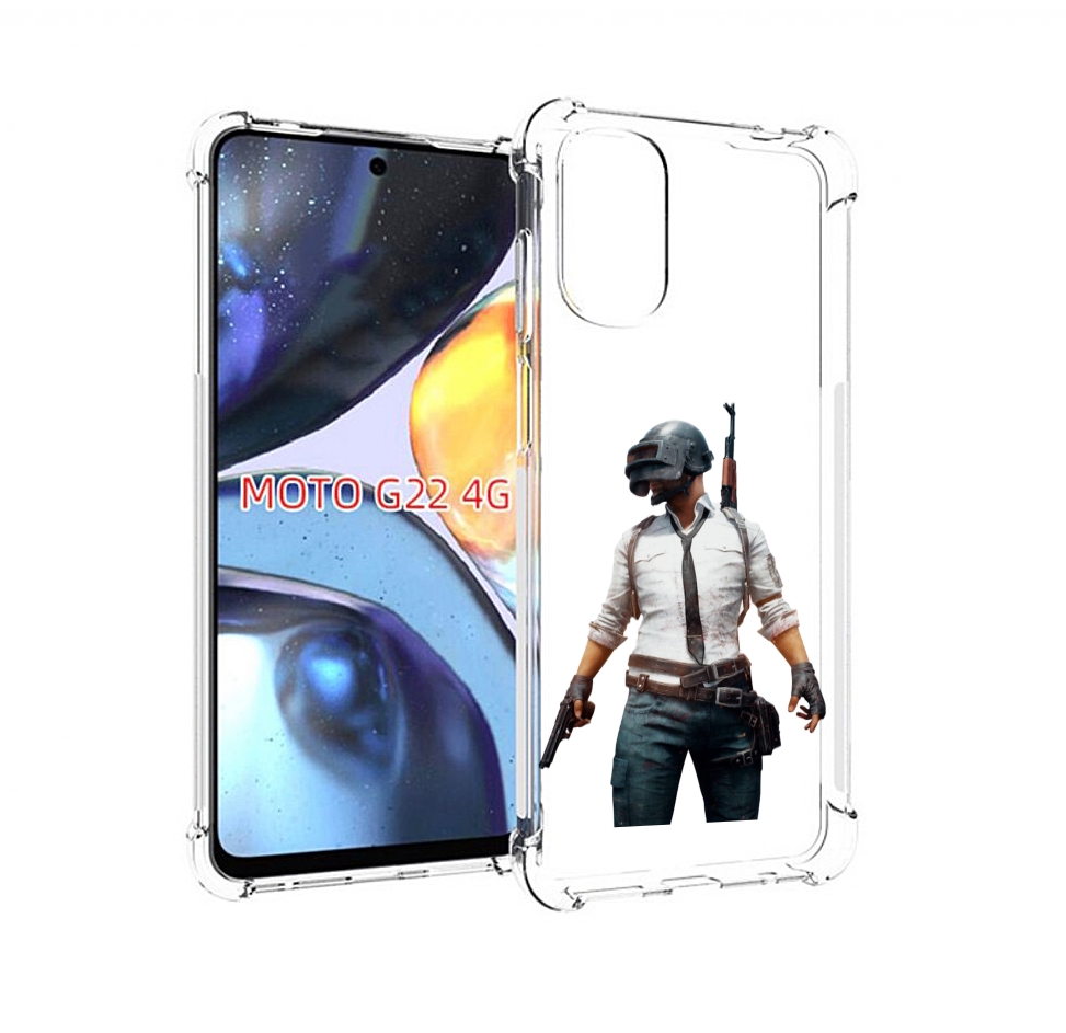 

Чехол MyPads PUBG-2 для Motorola Moto G22 4G, Прозрачный, Tocco