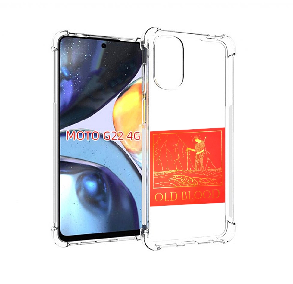 

Чехол MyPads Old Blood Boulevard Depo для Motorola Moto G22 4G, Прозрачный, Tocco