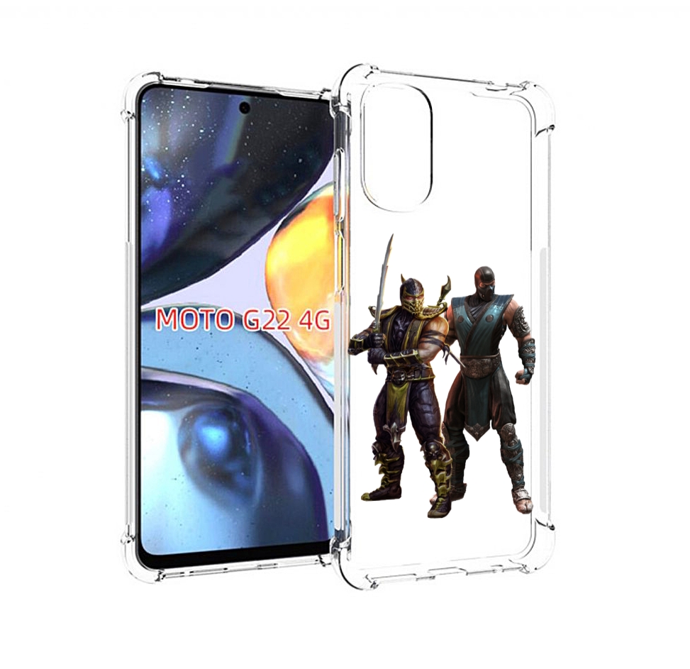 

Чехол MyPads Mortal-Kombat-1 для Motorola Moto G22 4G, Прозрачный, Tocco