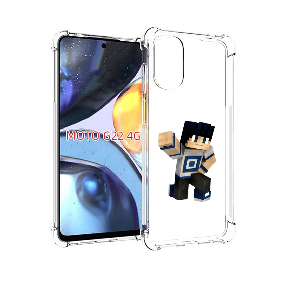 

Чехол MyPads Minecraft-1 для Motorola Moto G22 4G, Прозрачный, Tocco
