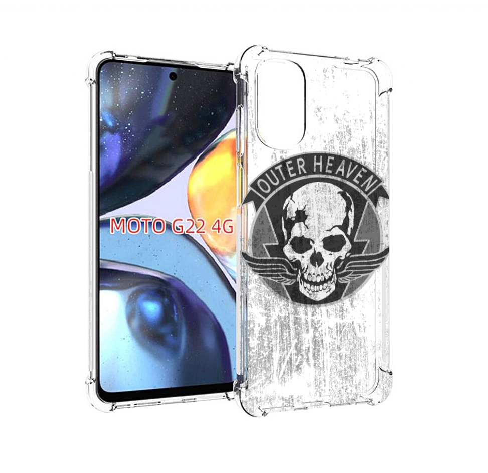

Чехол MyPads Metal Gear Solid V Outer Heaven для Motorola Moto G22 4G, Прозрачный, Tocco