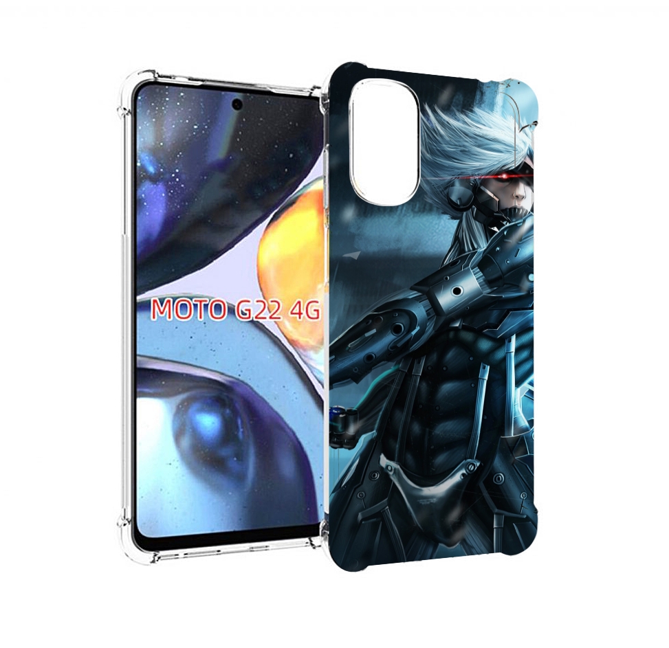 

Чехол MyPads Metal Gear Rising Revengeance для Motorola Moto G22 4G, Прозрачный, Tocco