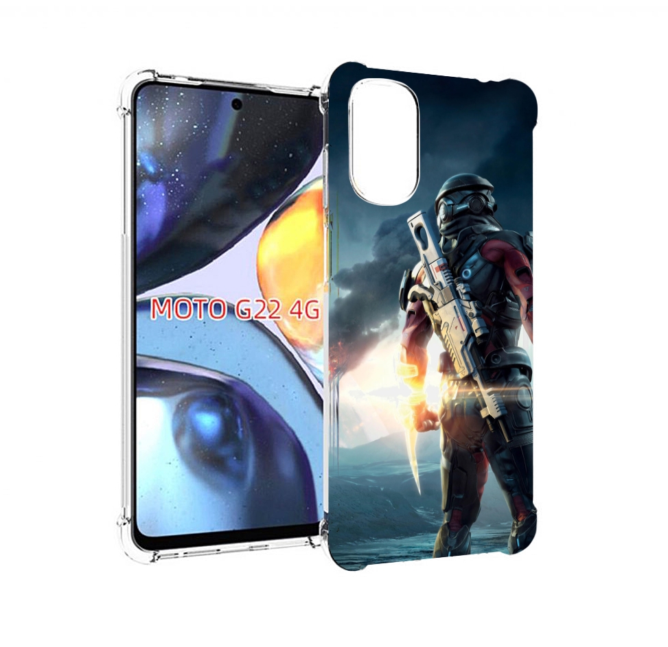 

Чехол MyPads Mass Effect Andromeda Ryder для Motorola Moto G22 4G, Прозрачный, Tocco