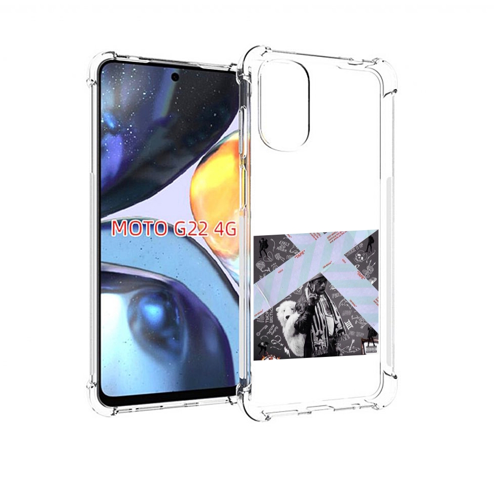 

Чехол MyPads Lil Uzi Vert - Luv Is Rage 2 для Motorola Moto G22 4G, Прозрачный, Tocco