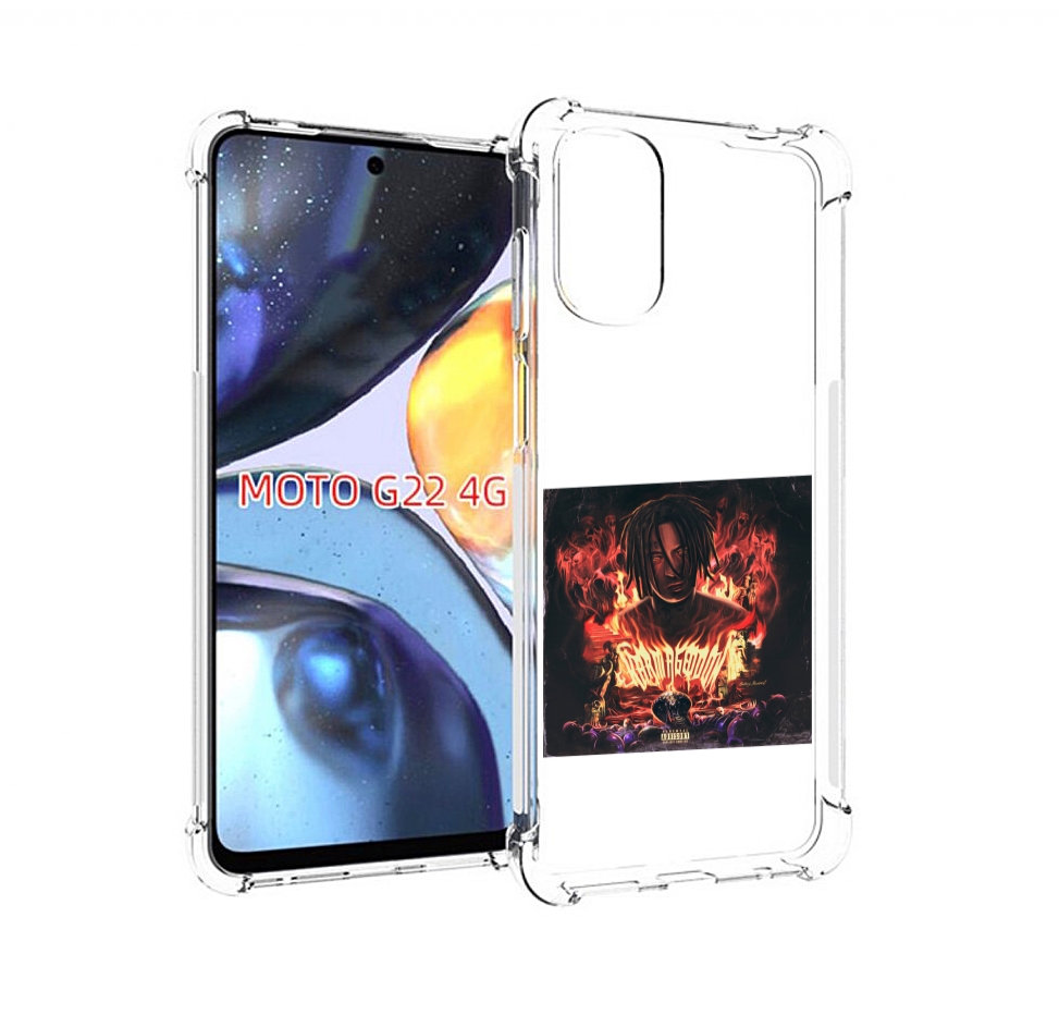 

Чехол MyPads Karmageddon Kizaru для Motorola Moto G22 4G, Прозрачный, Tocco