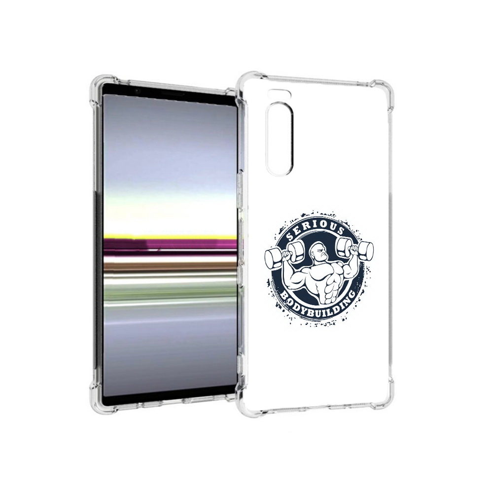 

Чехол MyPads Tocco для Sony Xperia 5 бодибилдинг воля к победе (PT139963.234.231), Прозрачный, Tocco