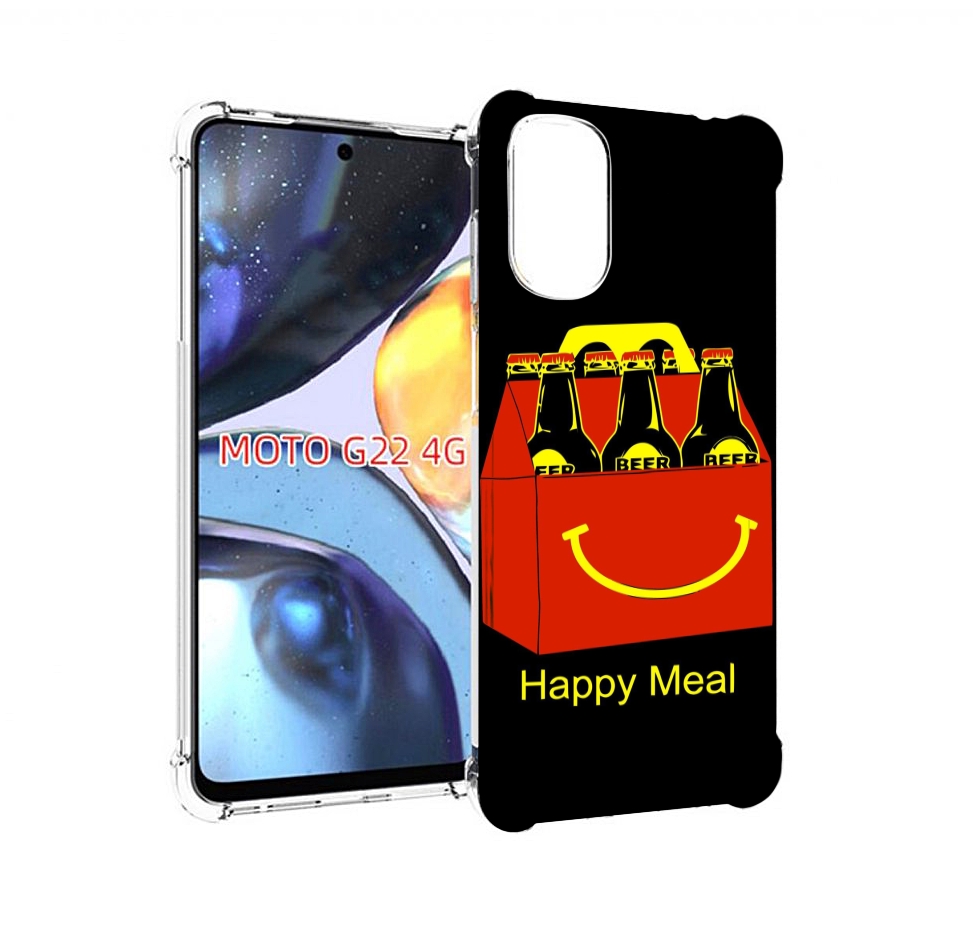

Чехол MyPads Happy Meal для Motorola Moto G22 4G, Прозрачный, Tocco