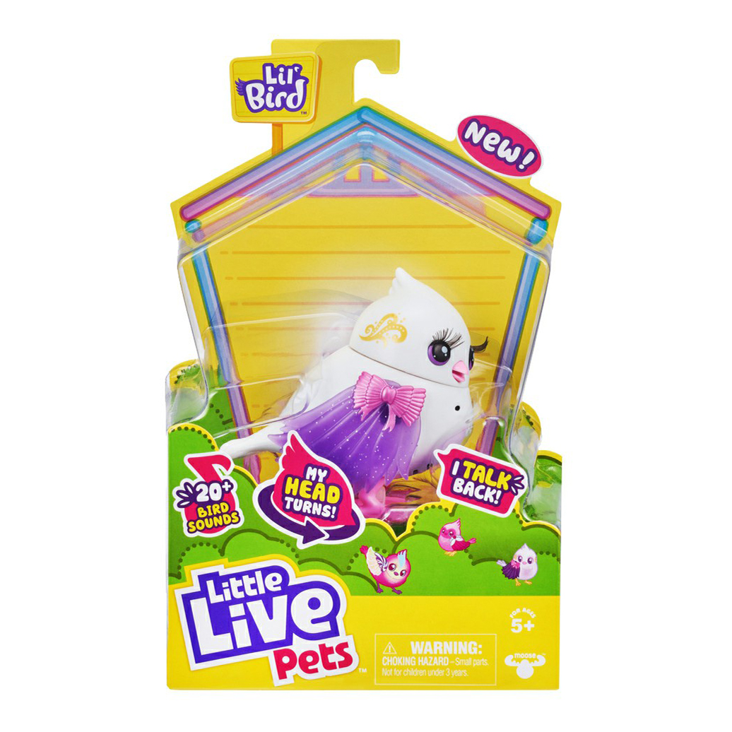 

Интерактивная игрушка Live Pets Птичка Твити-Свити Moose Little в ассортименте