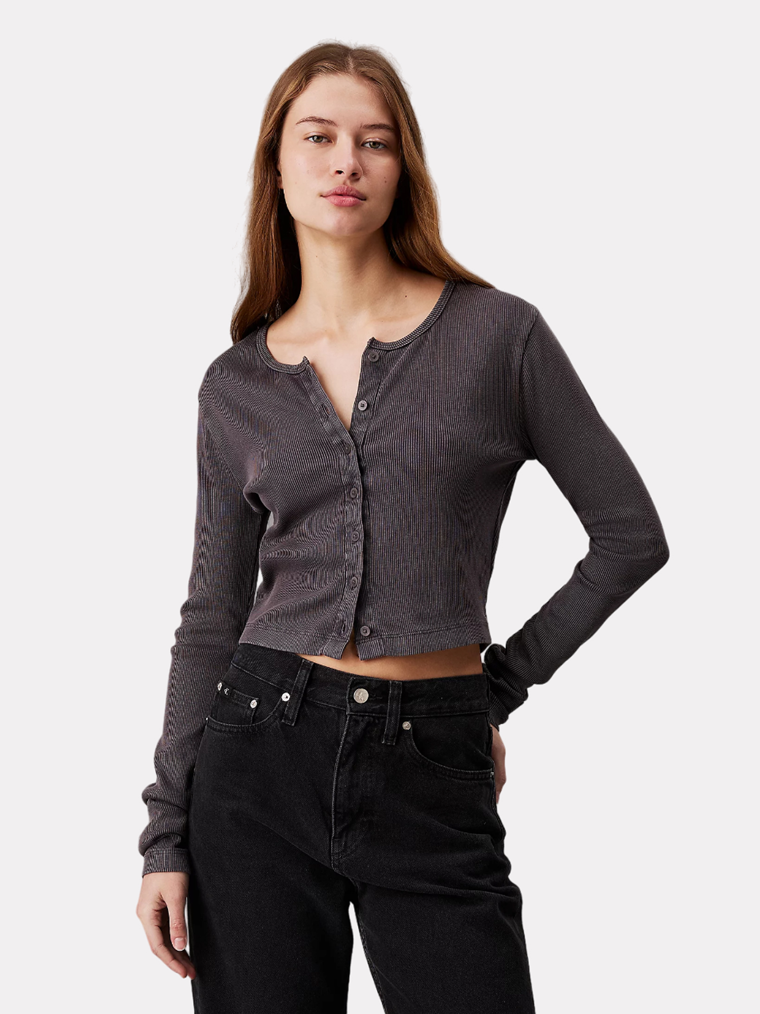 Кардиган женский Calvin Klein Jeans J20J224058 серый M 6101₽