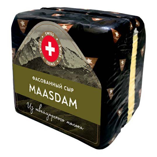 

Сыр Laime Маасдам брус бзмж 45%