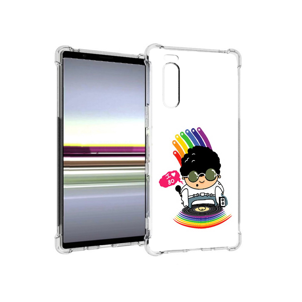 

Чехол MyPads Tocco для Sony Xperia 5 Я люблю 80-е (PT139963.234.205), Прозрачный, Tocco