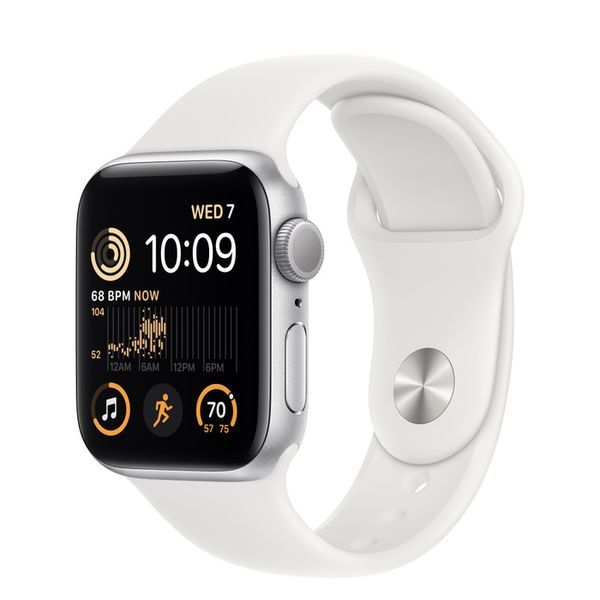 фото Смарт-часы apple watch se, 40 mm, aluminium case, silver