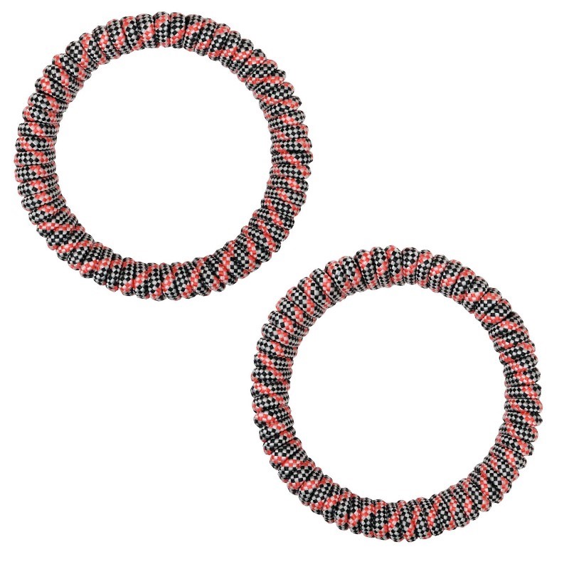 Игрушка для собак Игруля Кольца тренировочные, красные, резина, 20 см, 2 шт