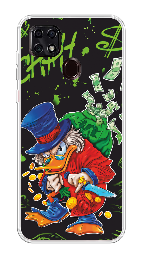 

Чехол на ZTE Blade 20 Smart "Скрудж Макдак с мешком денег", Красный;синий;зеленый;черный, 133550-1